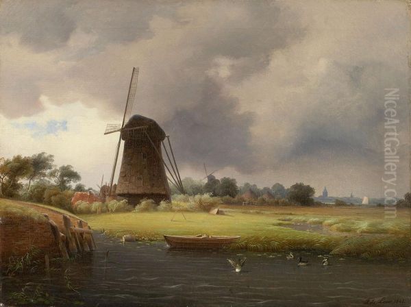 Landschaft Bei Delft - view 1