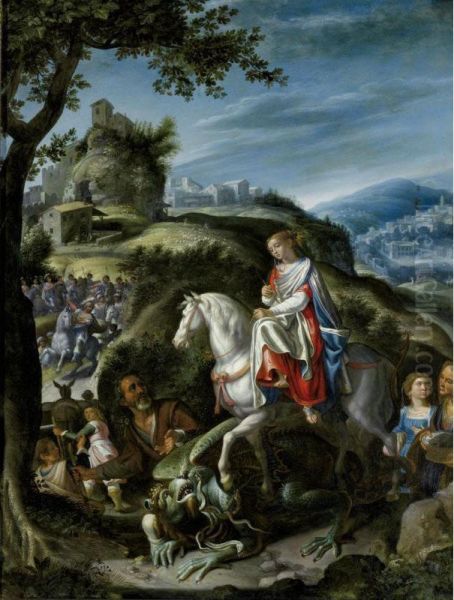 Saint Martha Trampling The Dragon - view 1