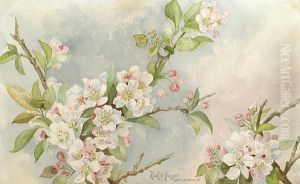 Gentle Waking (apple Blossoms) by Paul De Longpre