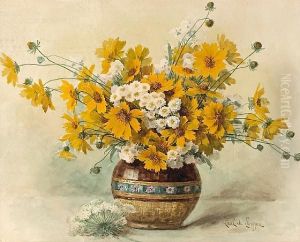 Daisies And Bachelor Buttons