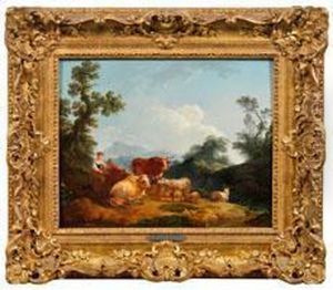 Pastorale Szene by Loutherbourg, Philippe de