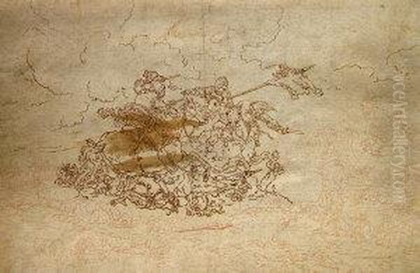Study For A Battle Scene - view 1
