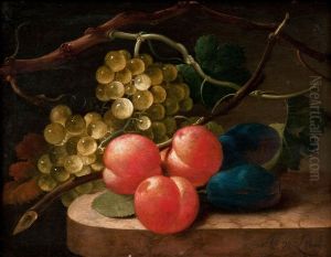 Still Life Withfruits. by Abraham De Lust
