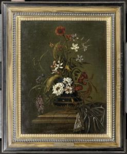 Still Life WithFlowers by Abraham De Lust
