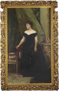 Portrait De Madame Isaac Hirsch Kann, Nee Koenigswarter Portrait De Madame Isaac Hirsch Kann, Nee Koenigswarter
