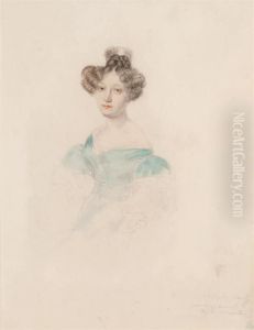 Portrait Of Natalia Ivanovna Ivanov Portrait Of Natalia Ivanovna Ivanov
