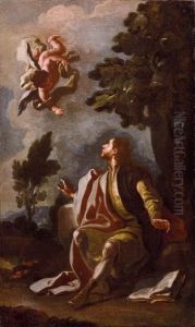 San Matteo E L'angelo by Francesco de Mura