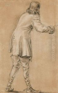 Homme Debout, Vu De Dos by Cornelis De Man