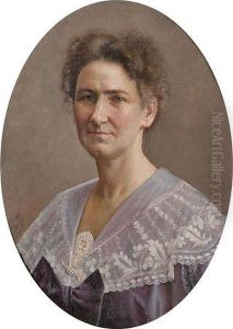 Portret Van Een Dame by Leonardo De Mango