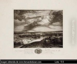 A Partir De Una Pintura De Rembrandt,editadoen Paris by Antoine De Marcenay De Ghuy