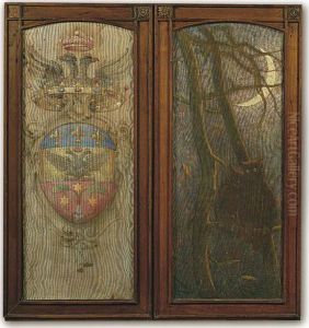Paravento (dittico) by Mario De Maria