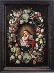 The Madonna Anchild Surrounded by Phillipe de Marlier