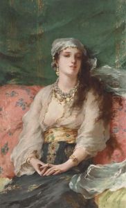 A Turkish Beauty by Gaetano de Martini