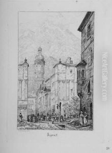 Ansichten Aus Osterreich Und Oberitalien by Frederic De Mercey