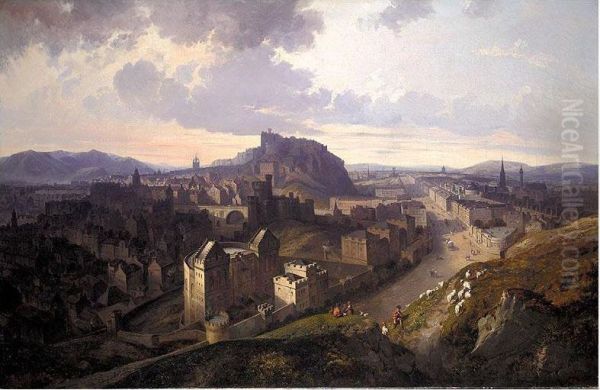 View Of Edinburgh From Carlton Hill - view 1