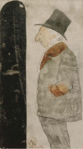 Man With Hat by Samuel Jessurun De Mesquita