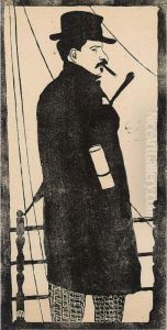 Self Portrait by Samuel Jessurun De Mesquita