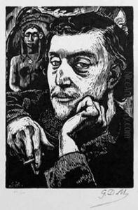 Paul Gauguin by Georges-Daniel de Monfreid