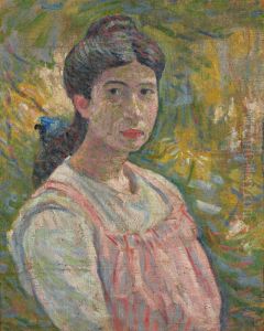 Portrait De Jeune Femme by Georges-Daniel de Monfreid