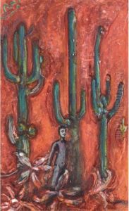Man Amongst Cacti