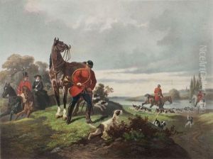 Le Cerf A L'eau by Henri D'Annecy (Comte De) Montpezat