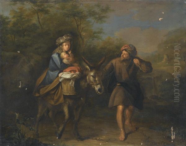 The Flight Into Egypt - view 1