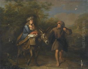 The Flight Into Egypt by Karel De Moor