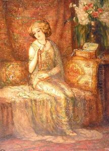 Woman In Her Dressing Room