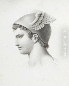 Head Of Apollo by Evelyn Pickering De Morgan