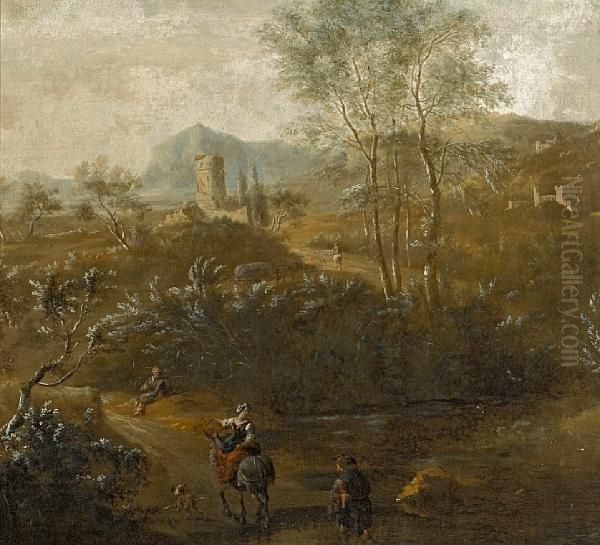 A Landscape With Figures - view 1