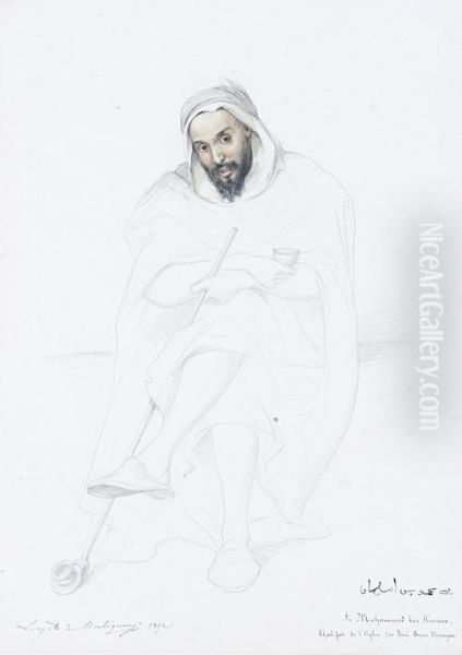 Portrait Of Mohammad Ben Sulemnya - view 1