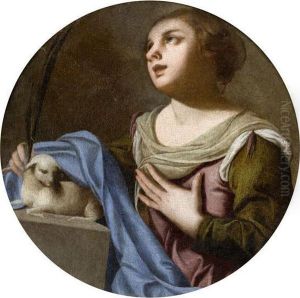 Saint Agnes by Francesco Solimena