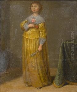 Portrait Of A Lady by Laurentius de Neter