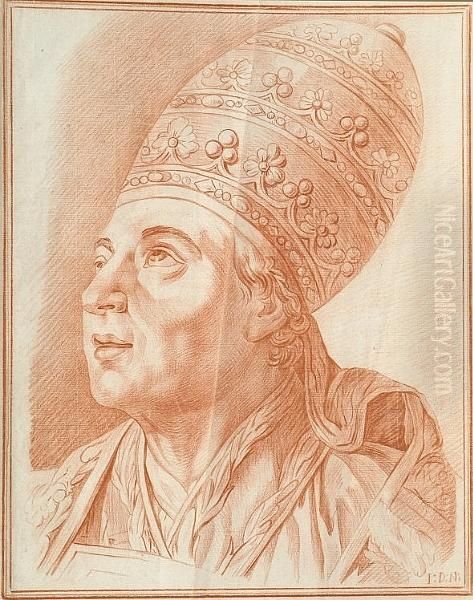 Bust Portrait Of A Pope - view 1
