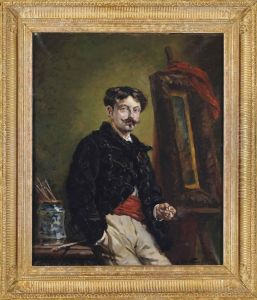 Autoportrait Dans L'atelier