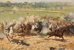 Batalla by Alphonse Marie de Neuville