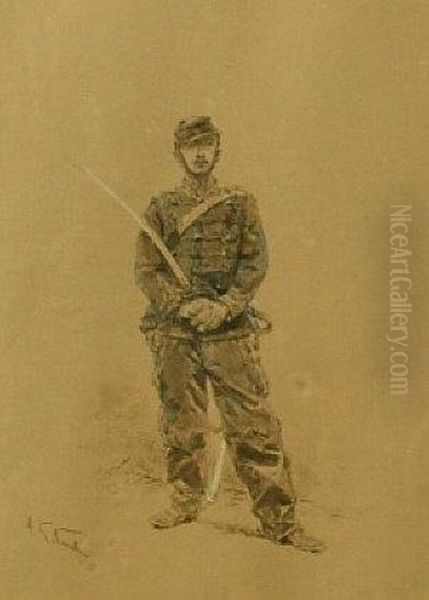 A French Cavalry Soldier - view 1