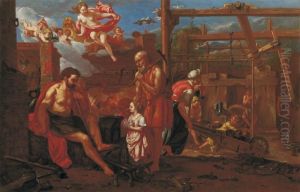 La Fucina Di Vulcano by Franz De Neve