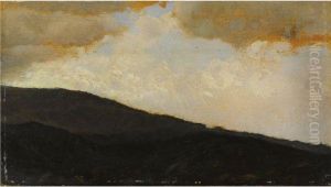 Veduta Del Vesuvio by Giuseppe de Nittis
