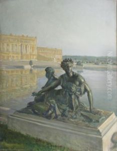 La Nymphe Du Parterre D'eau A Versailles by Henri Girault De Nolhac