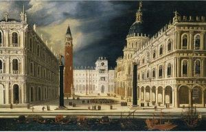 Venice, A View Of San Marco From The Bacino