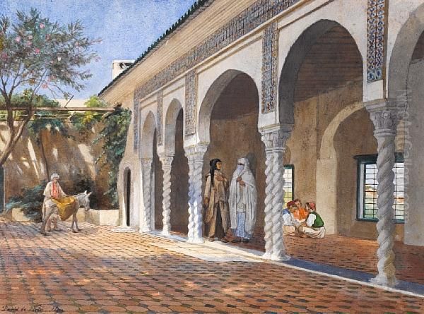 Courtyard Scene - view 1