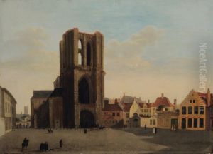 Vue De Gand Eglise St Michel