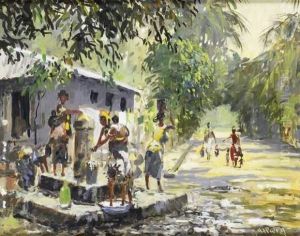 Vue De Kinshassa by Marques De Oliveira