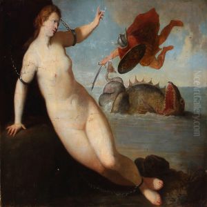 Preseus Saving Anddromeda by Palma Vecchio (Jacopo Negretti)