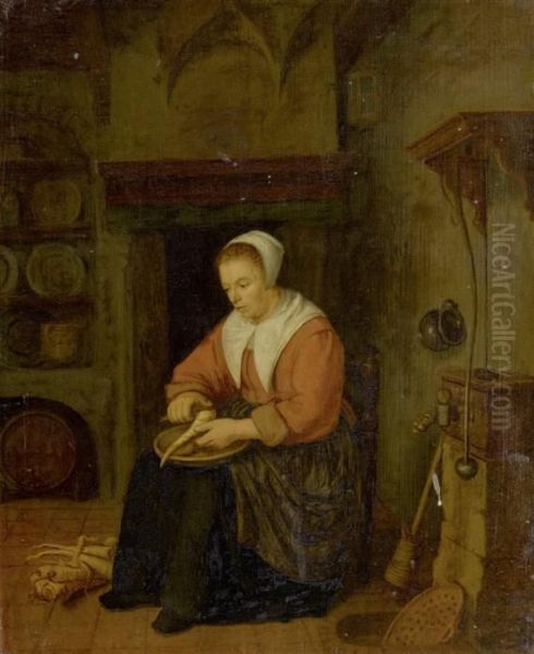 Peasant Woman In The Kitchen - view 1