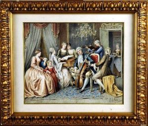 [la Musique De Chambre] by Jean Antoine Julien de Parme