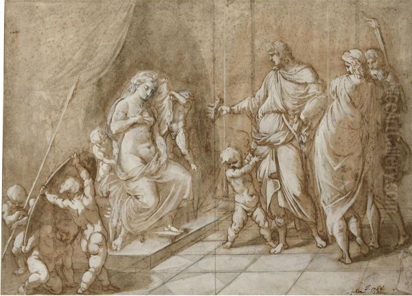The Marriage Of Alexander To Roxana - view 1