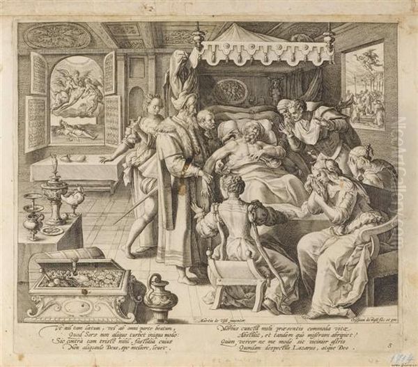 The Death Of Lazarus - view 1