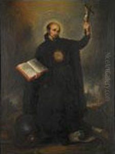 San Ignacio De Loyola by Francisco De Paula Escribano